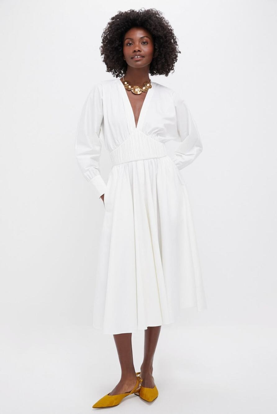 ALEXIS White Viro Maxi Dress Size L NWT Retail $495